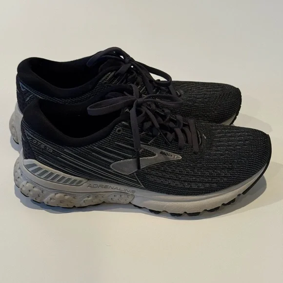 Women’s Brooks Adrenaline GRS 19 Gray Running Sneakers. Size 8 - Picture 2 of 8